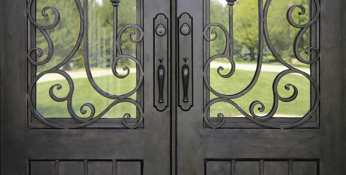 Milan Collection Iron Door